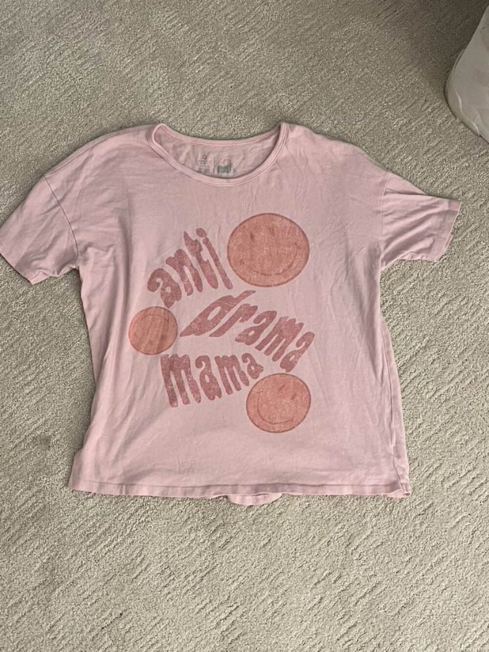 Aerie Offline X Smiley collab Anti-Drama Mama Tee